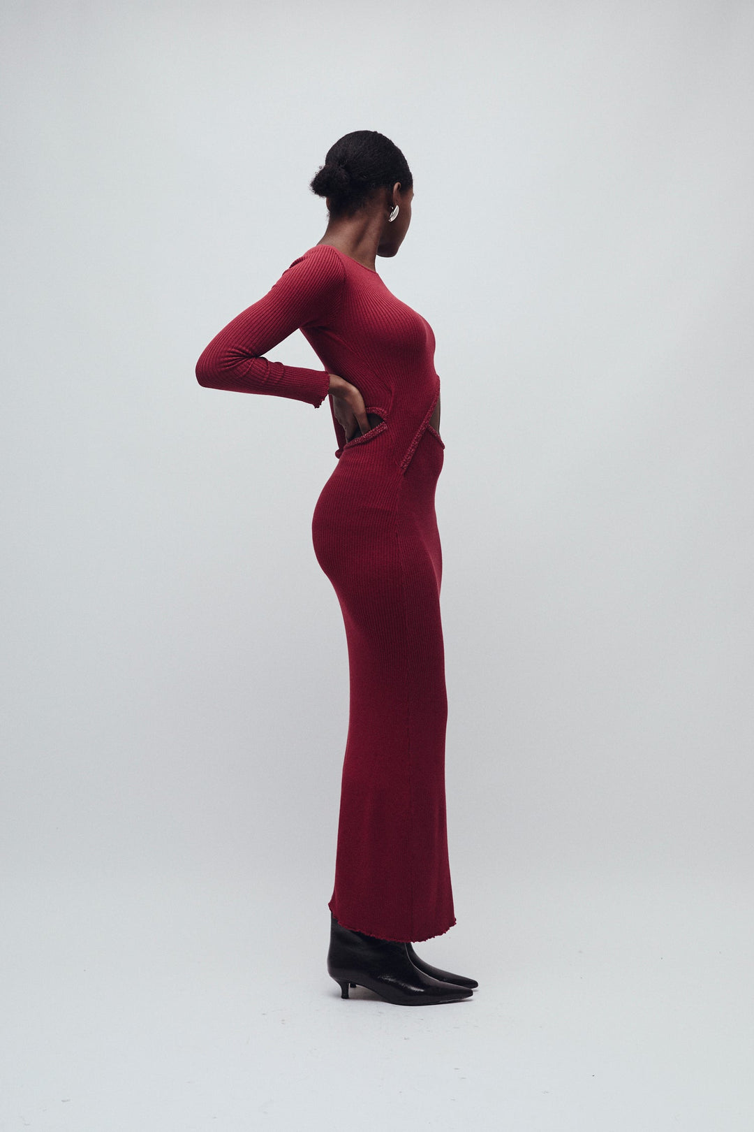 SUTTON KLEID MERLOT