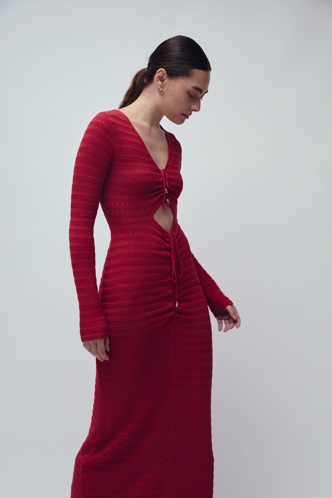 LIBERTY KLEID SCARLET