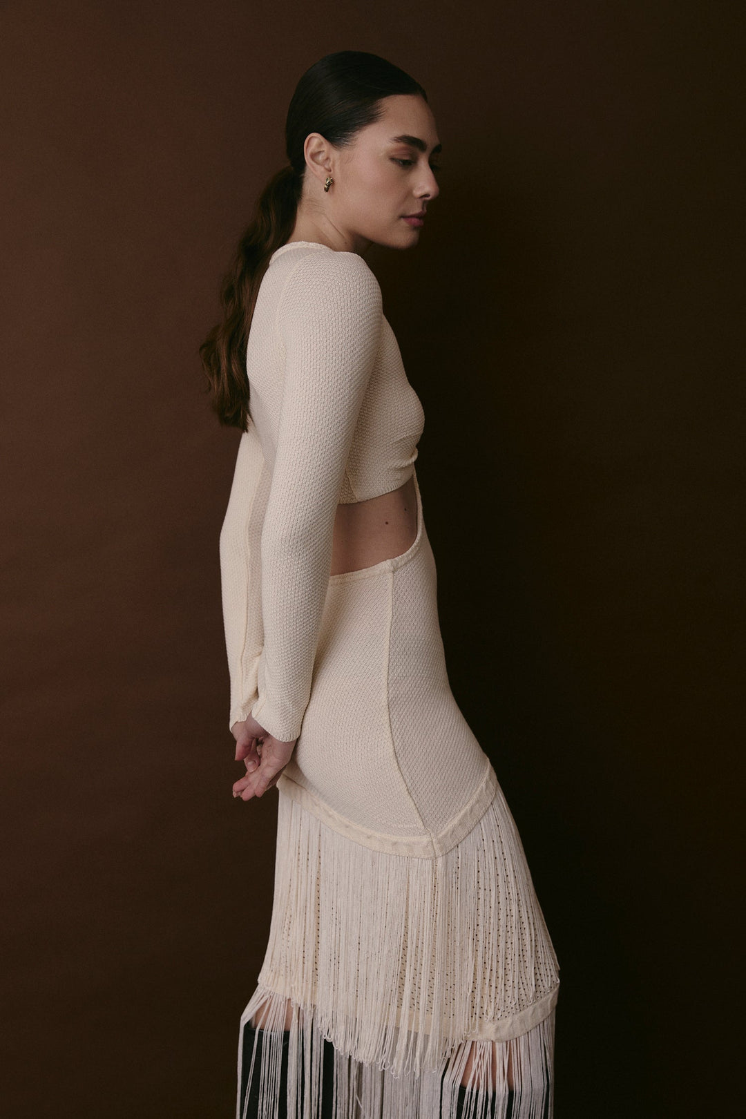 BOWERY KLEID ECRU
