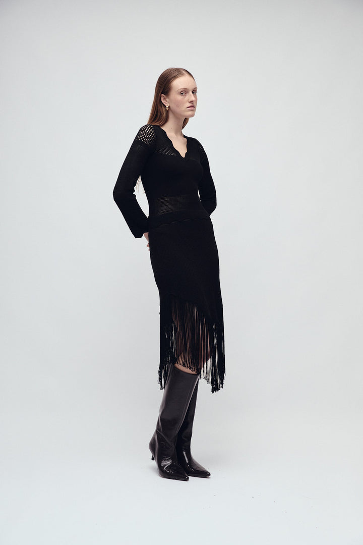 MERCER KLEID SCHWARZ