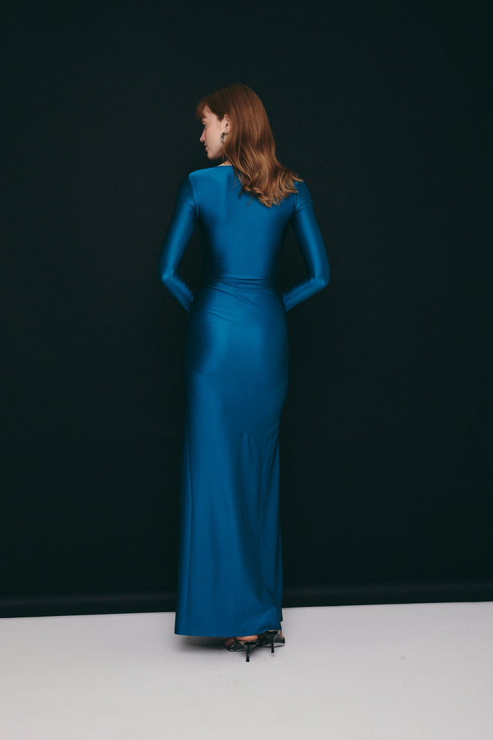 ABU DHABI KLEID TEAL