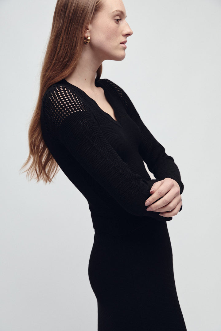 MERCER KLEID SCHWARZ