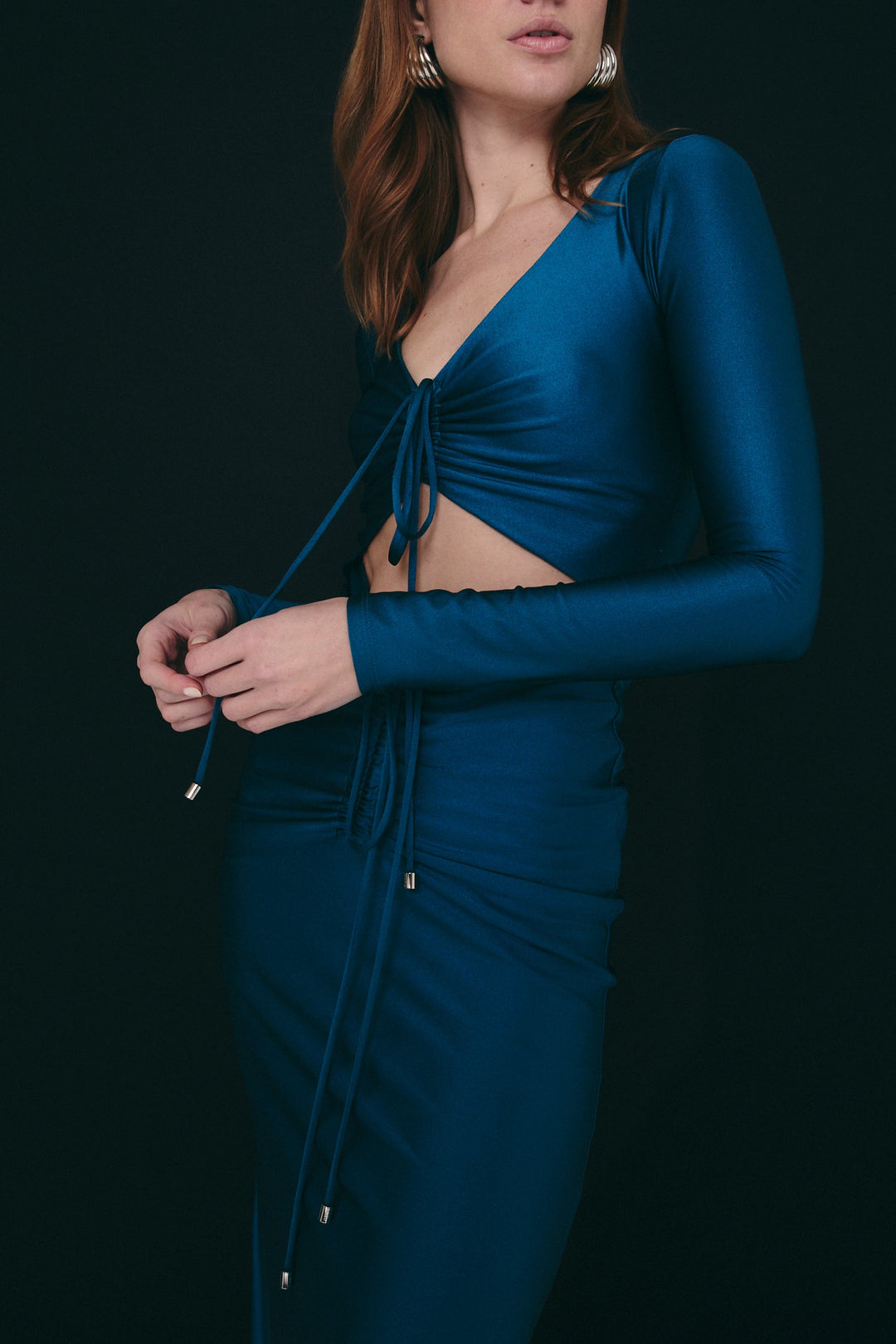 ABU DHABI KLEID TEAL