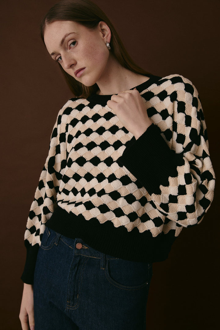 REGENT SWEATER SCHWARZ
