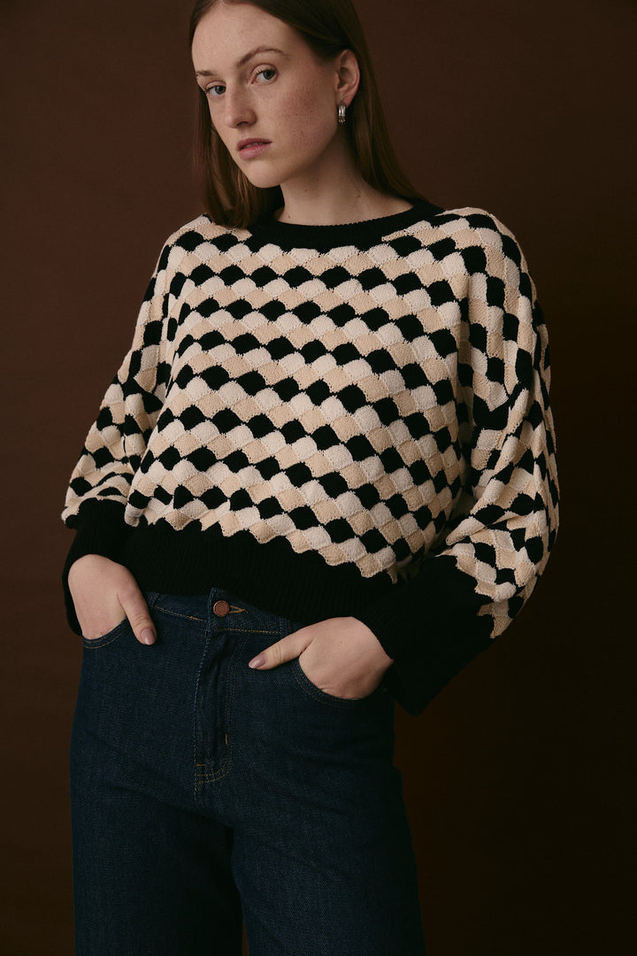 REGENT SWEATER SCHWARZ