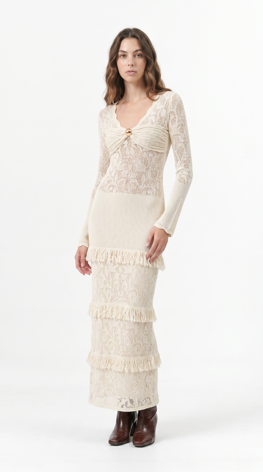 BELMONT KLEID CHAMPAGNE