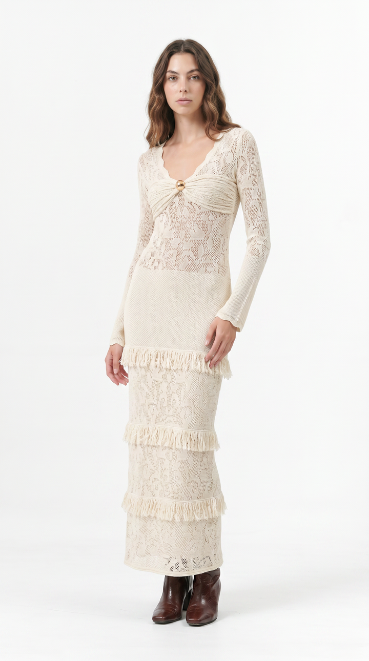 BELMONT KLEID CHAMPAGNE