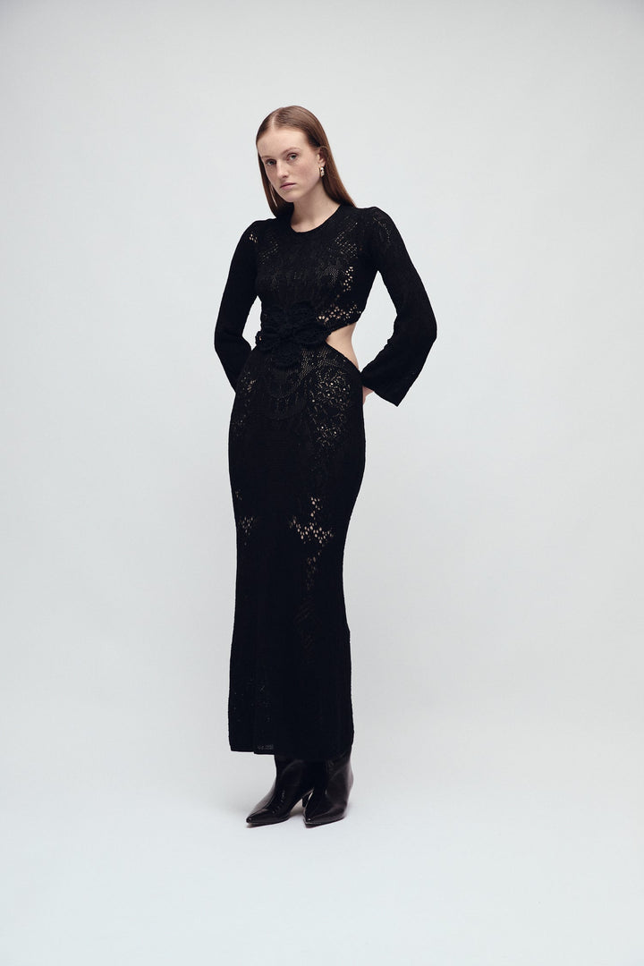 BLEECKER KLEID SCHWARZ