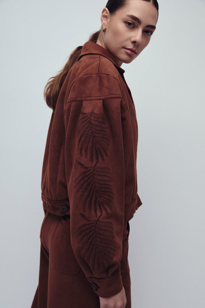 LOMBARD JACKE ESPRESSO