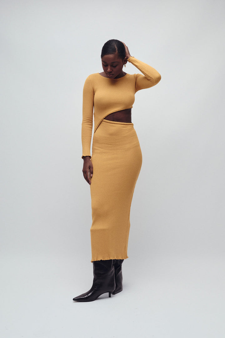 SUTTON KLEID AMBER GOLD