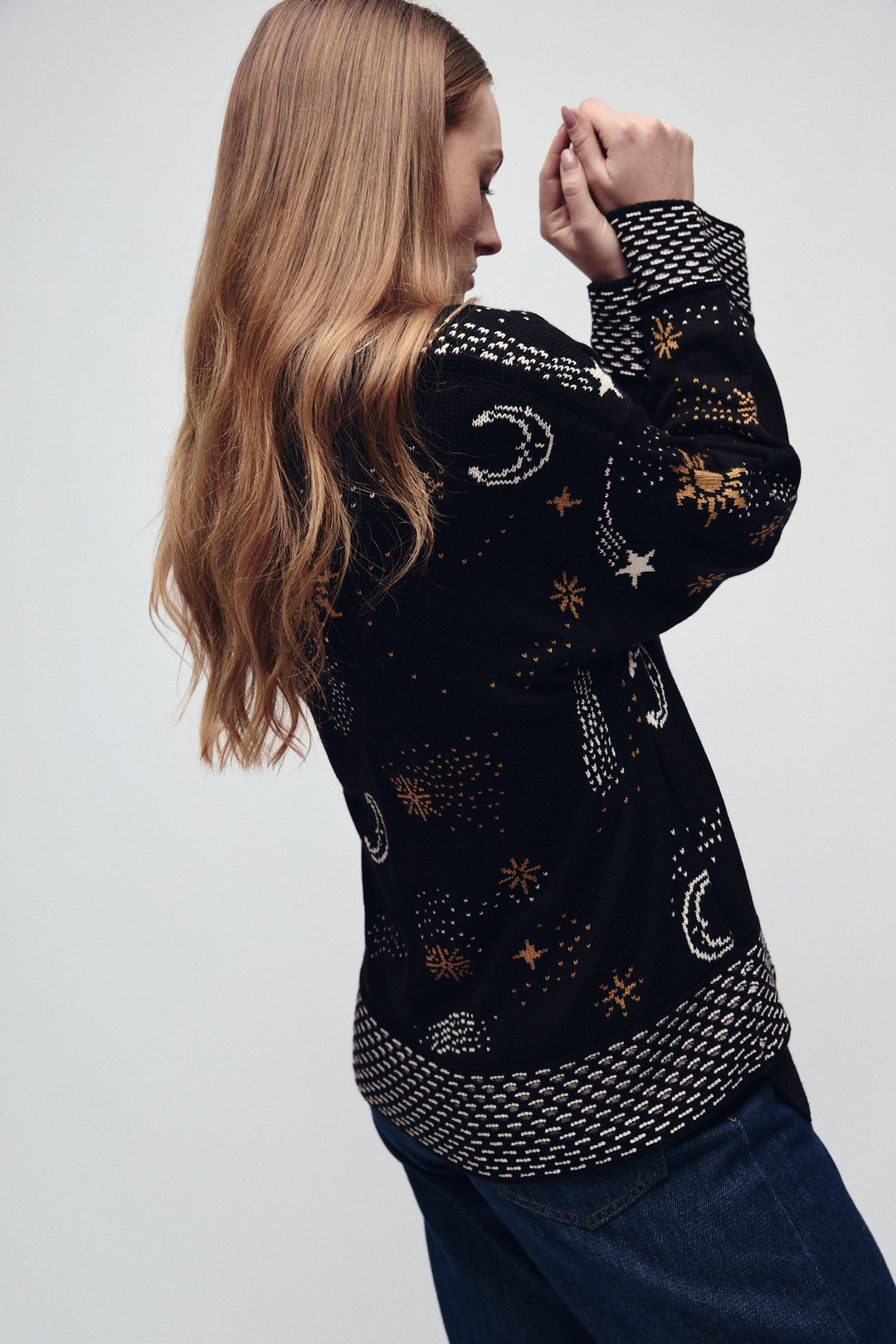 WINSTON CARDIGAN SCHWARZ