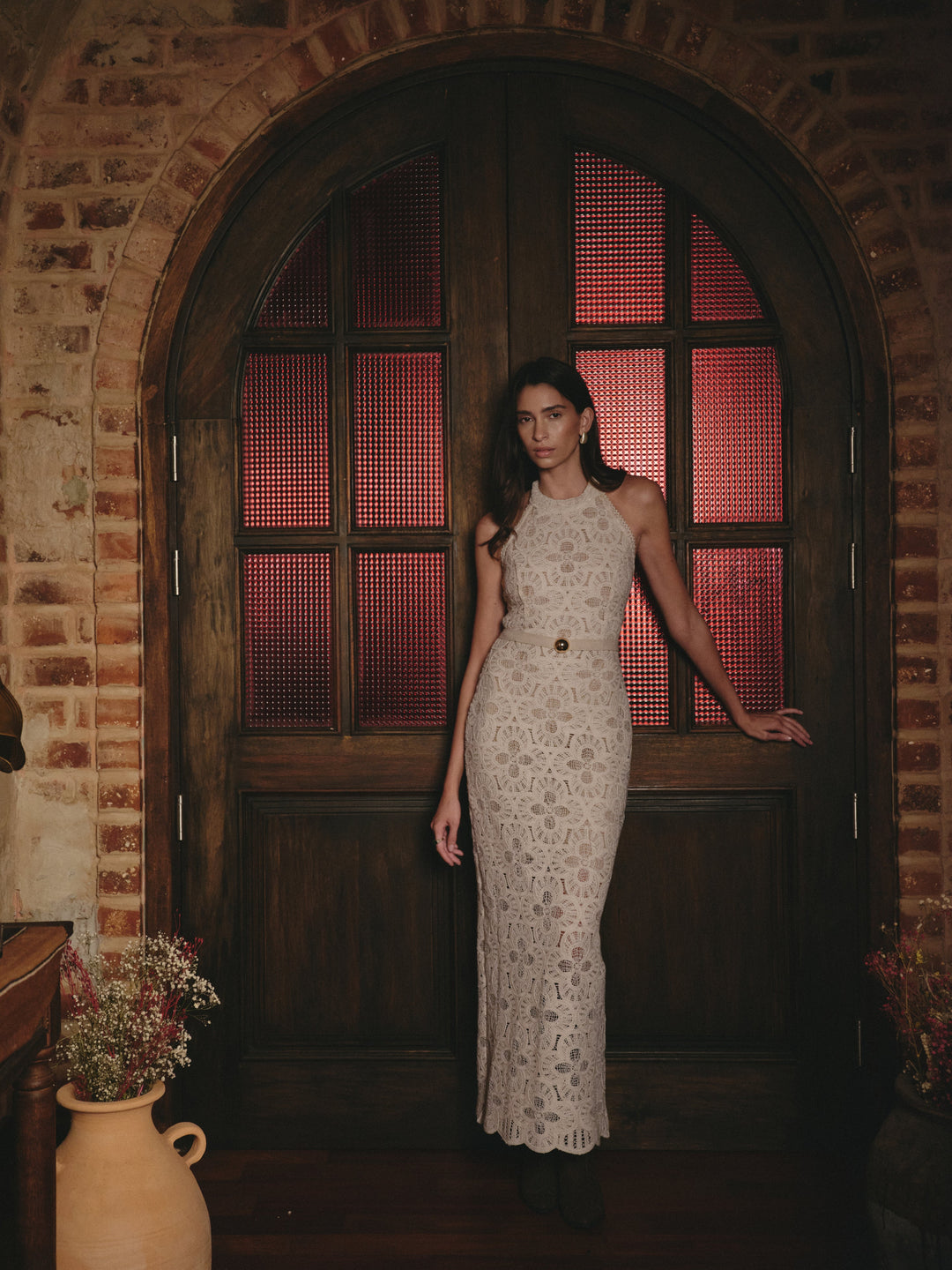 HAZEL KLEID ECRU