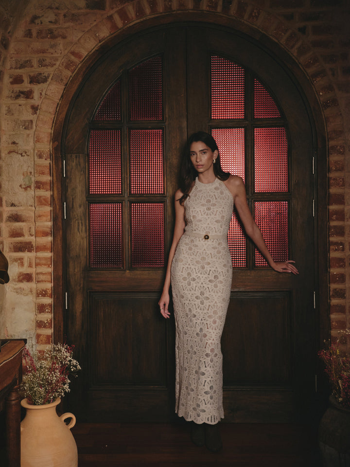 HAZEL KLEID ECRU