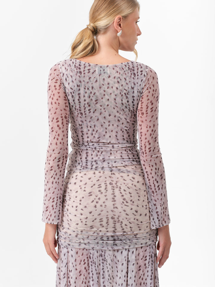 DAHLIA TOP GRAU REH