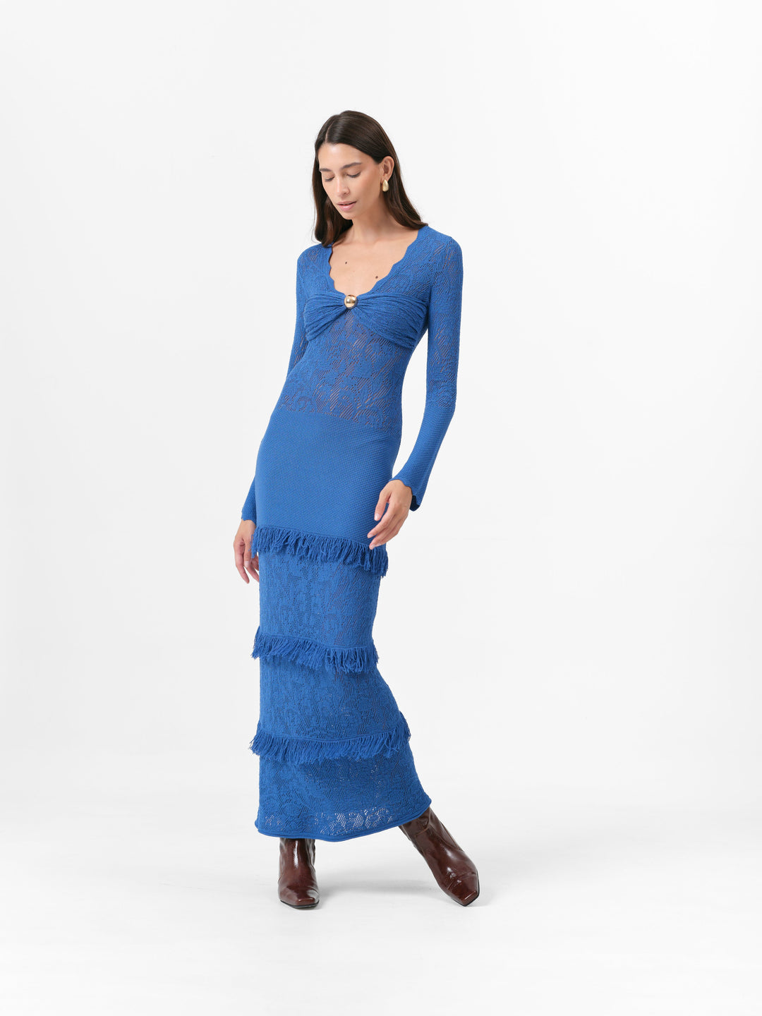 BELMONT KLEID KÖNIGSBLAU