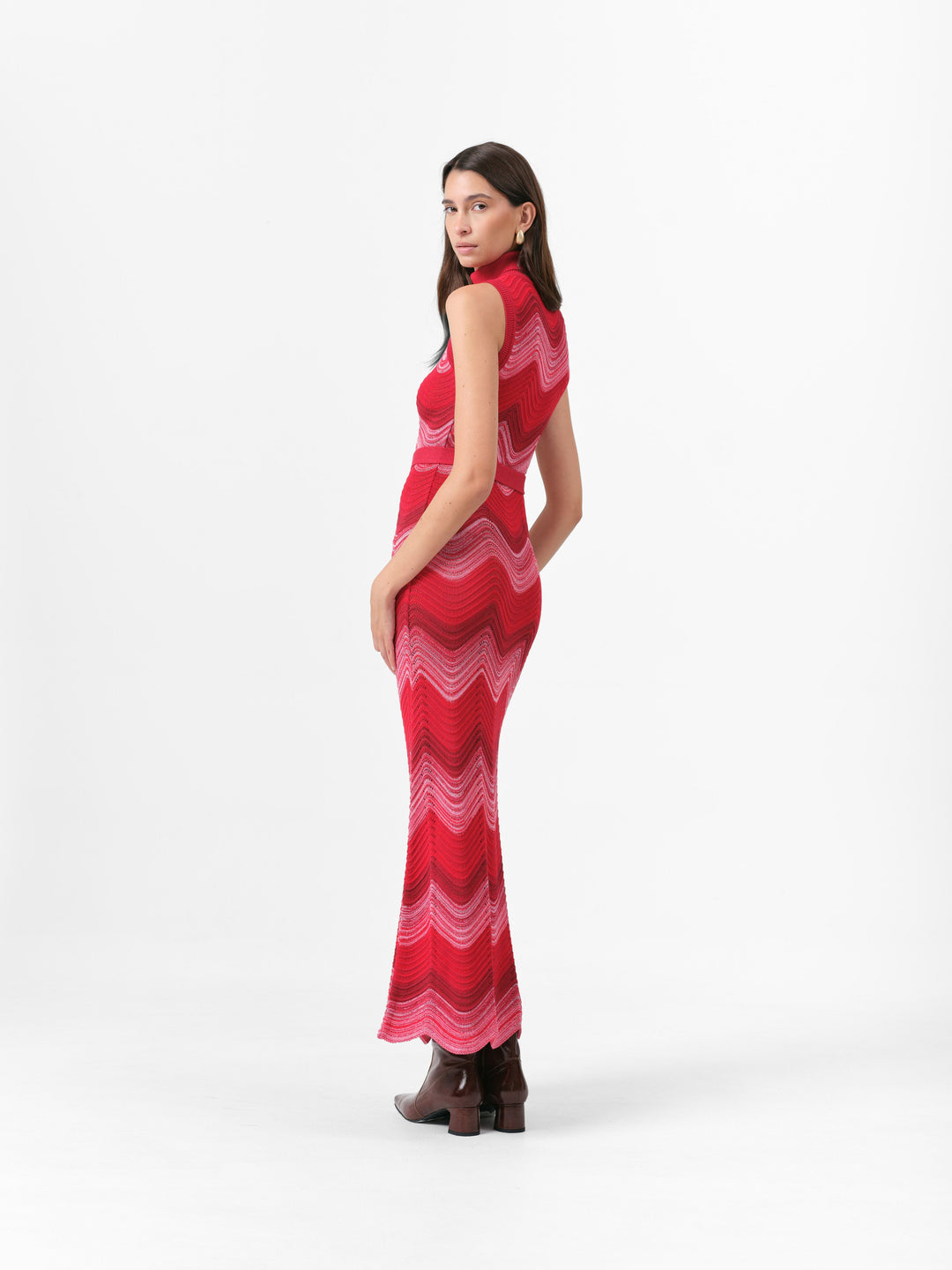 DEVON KLEID SCARLET