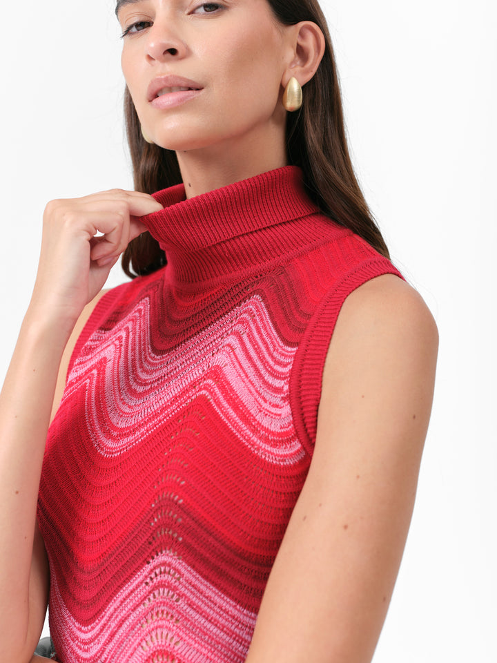 DEVON KLEID SCARLET