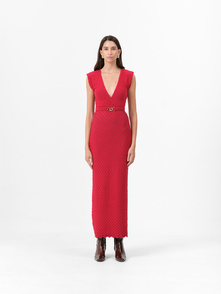 MONTANA KLEID SCARLET