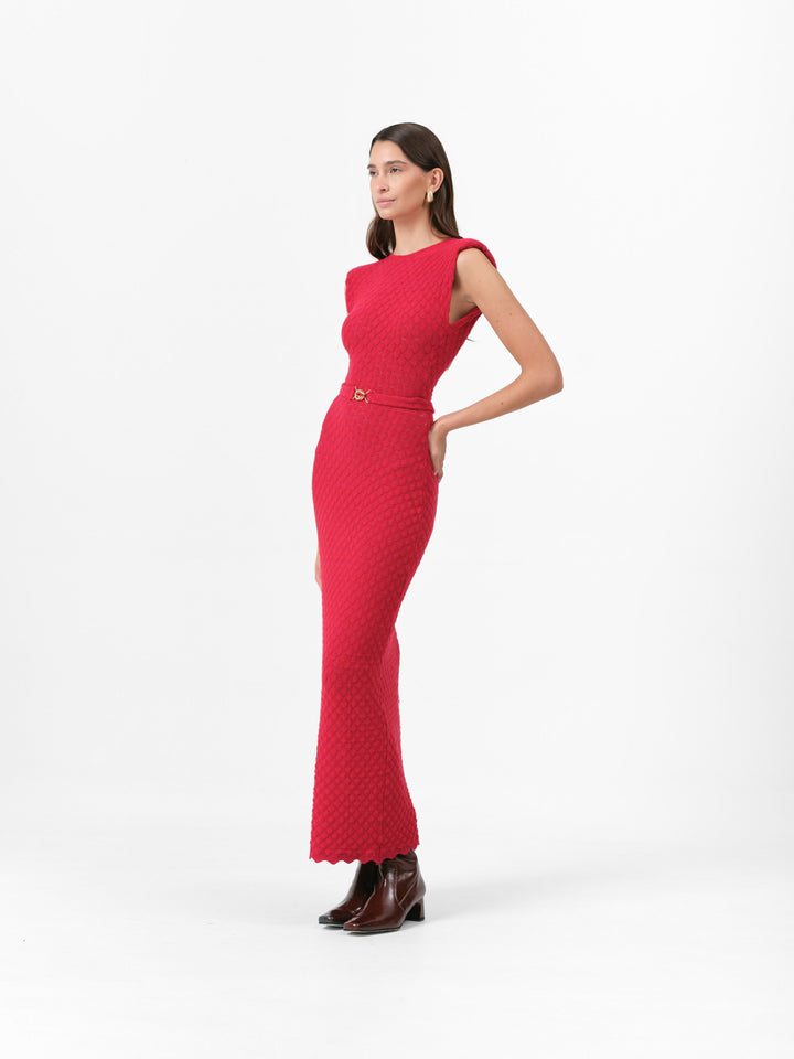 MONTANA KLEID SCARLET