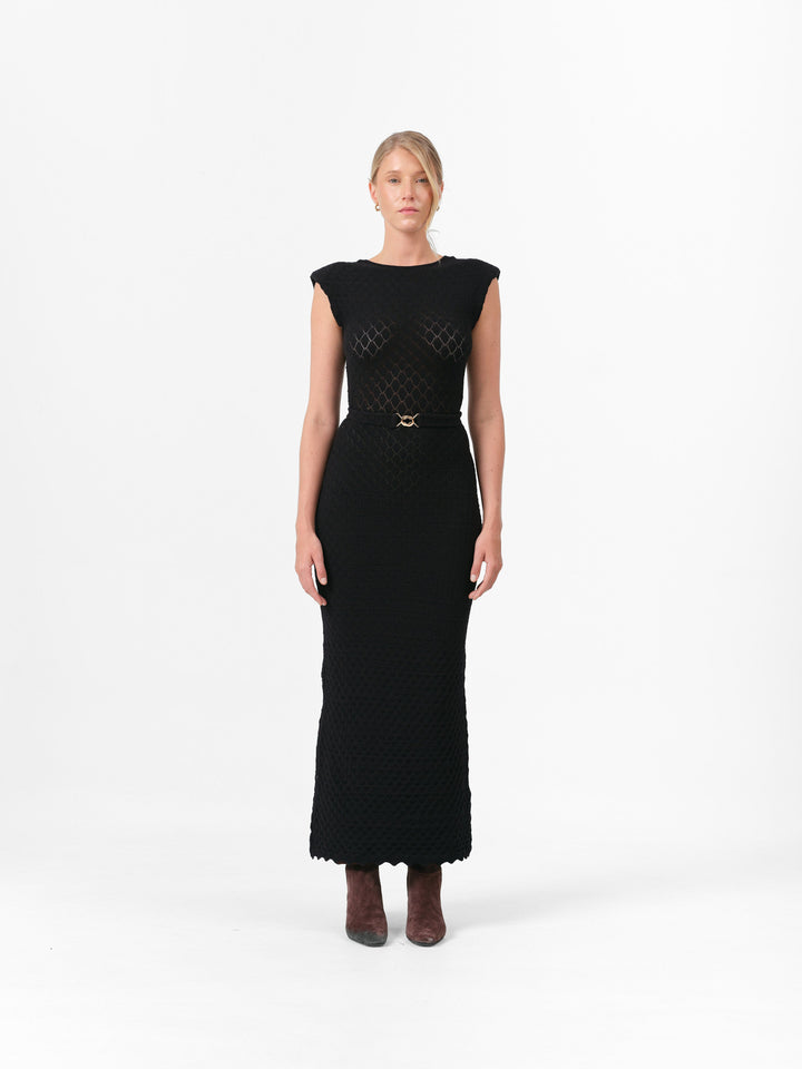 MONTANA KLEID SCHWARZ
