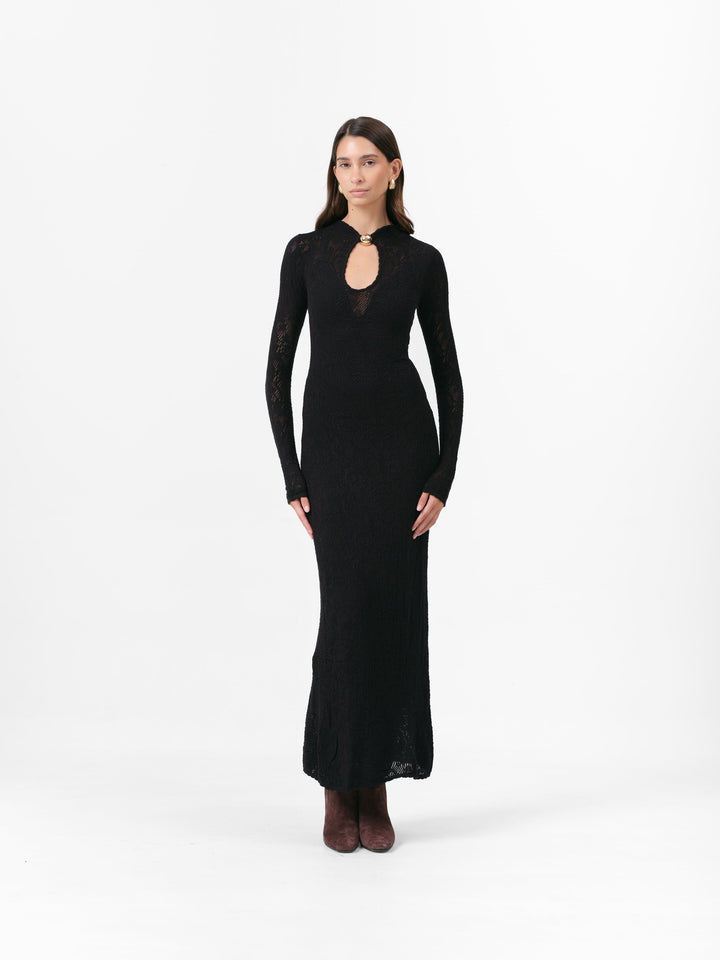 HEAVEN KLEID SCHWARZ