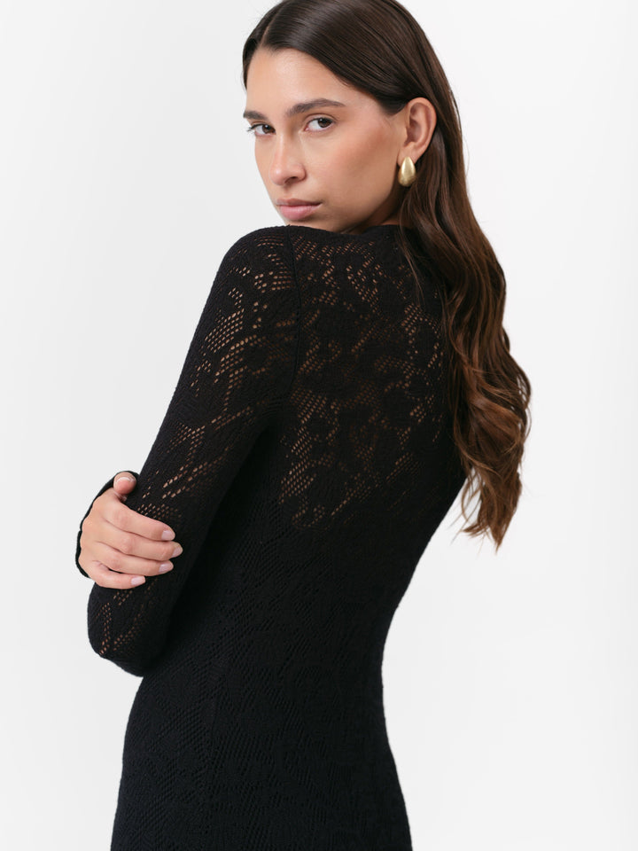 HEAVEN KLEID SCHWARZ