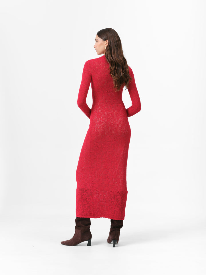 HEAVEN KLEID SCARLET