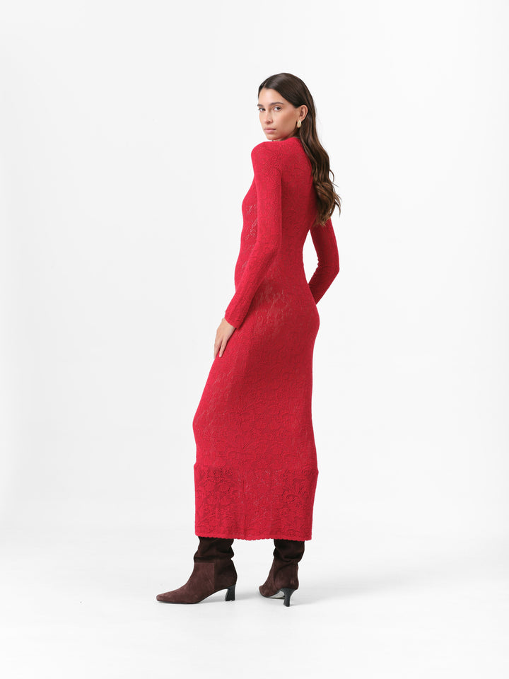HEAVEN KLEID SCARLET