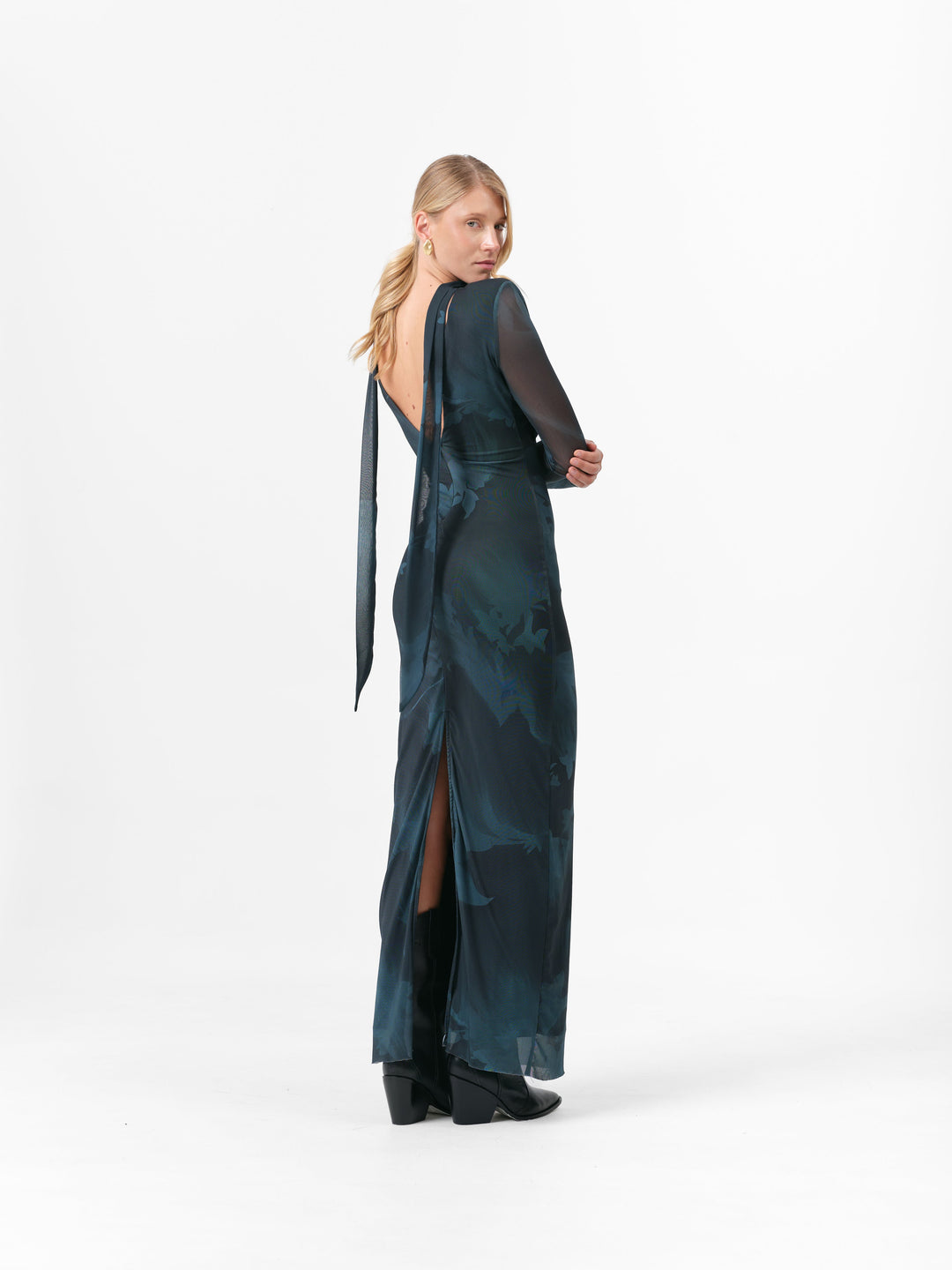 FAWN KLEID TEAL