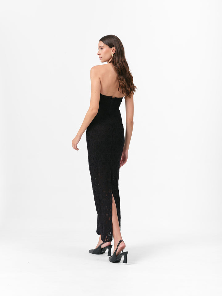 HAZEL KLEID SCHWARZ