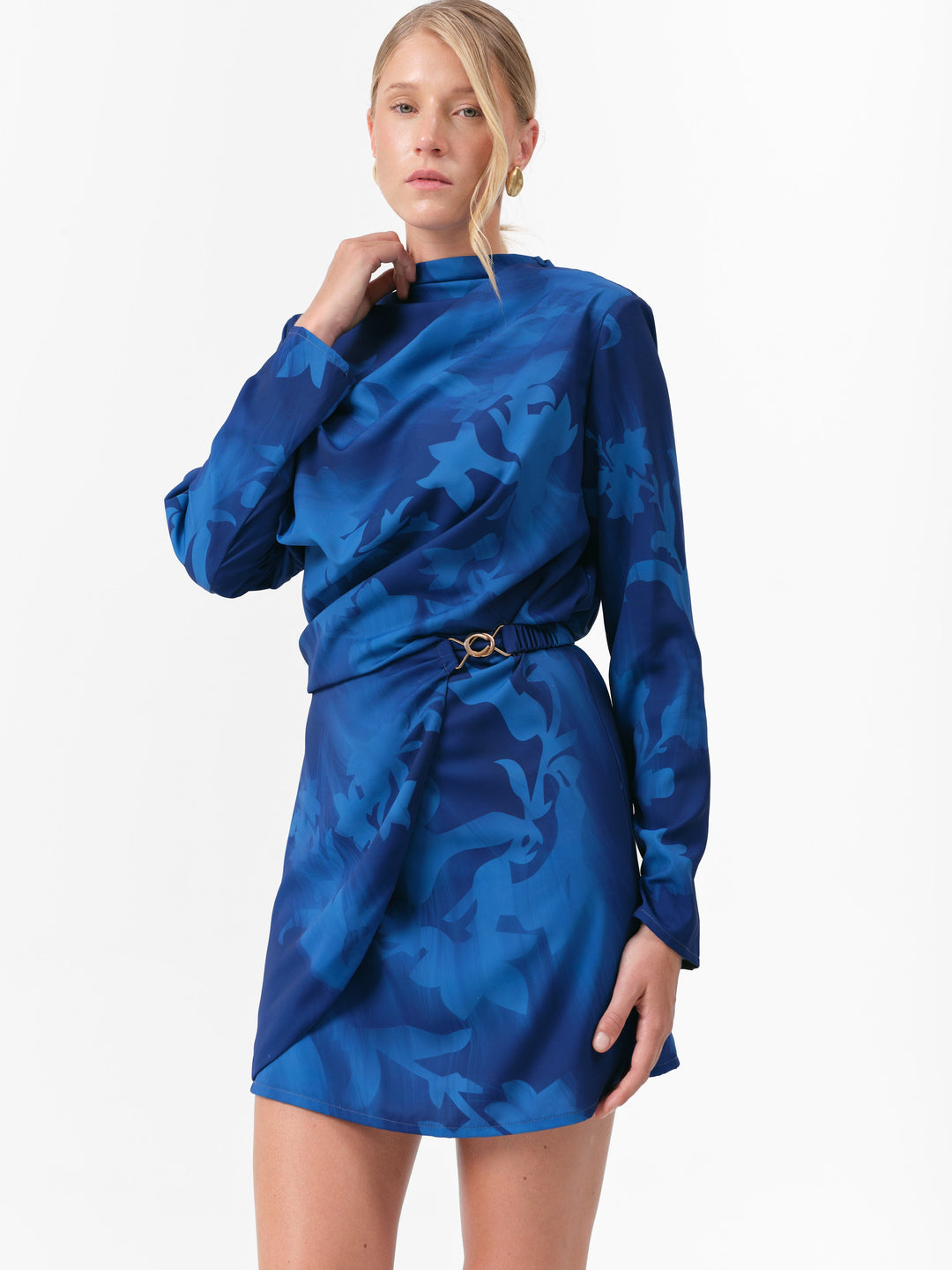 RAVEN KLEID KÖNIGSBLAU