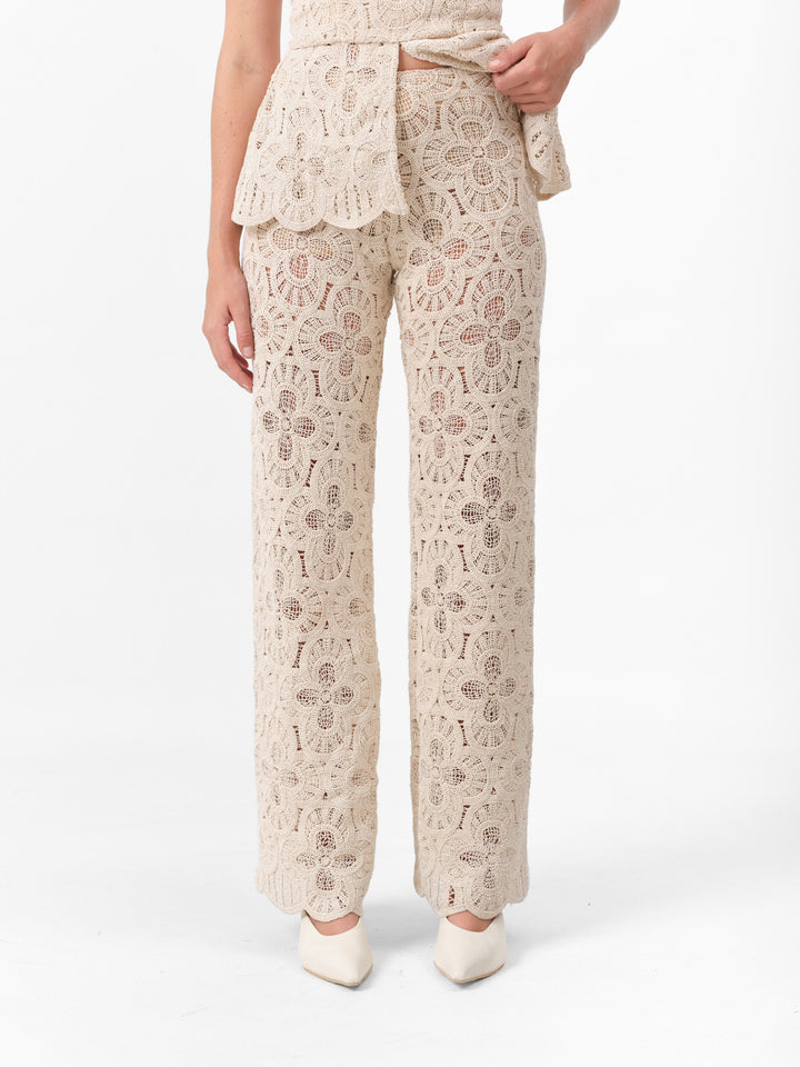 PEONIE HOSEN ECRU