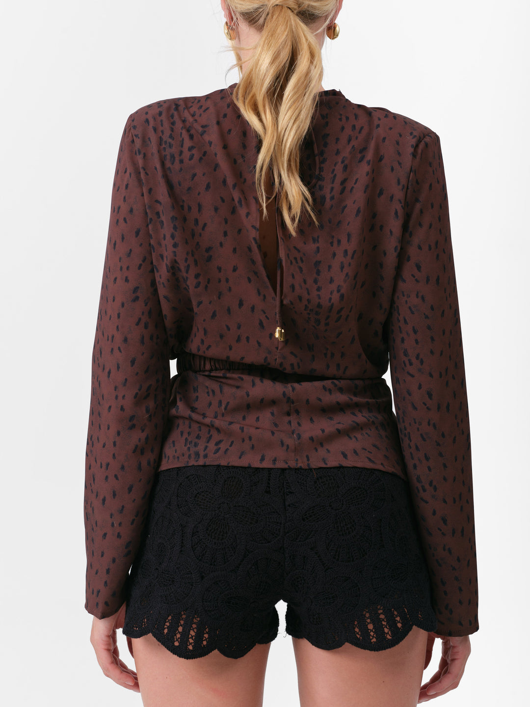 ASTER BLOUSE BRAUNES REH
