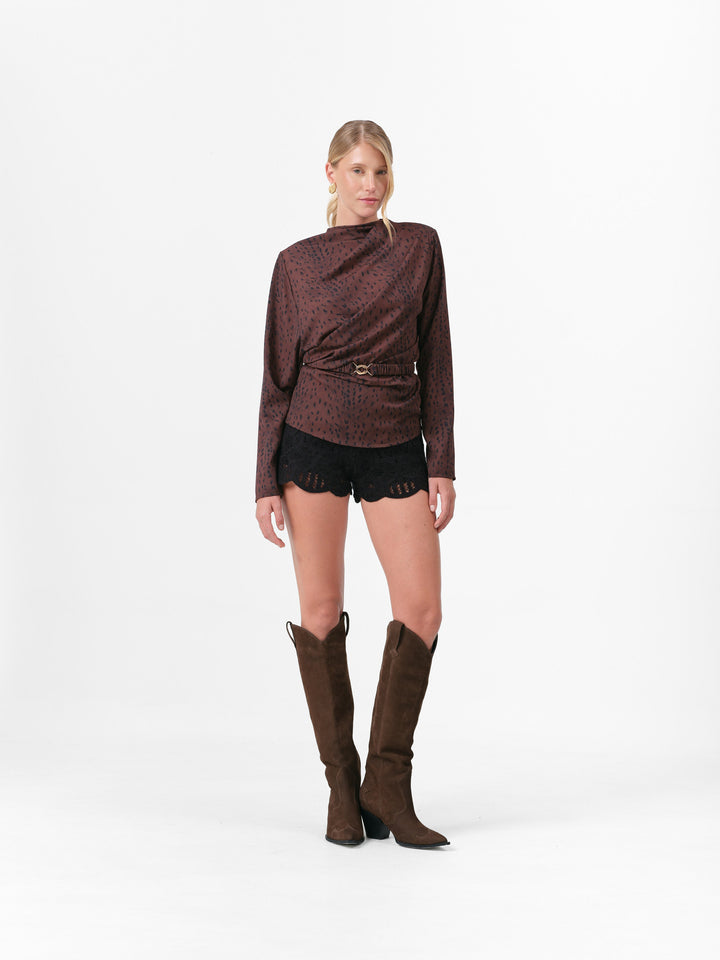 PEONIE SHORTS SCHWARZ