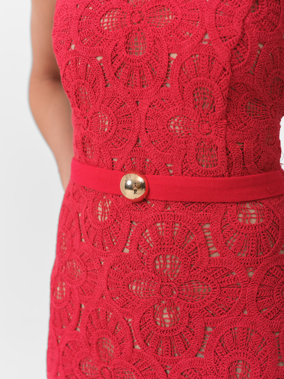 HAZEL KLEID SCARLET