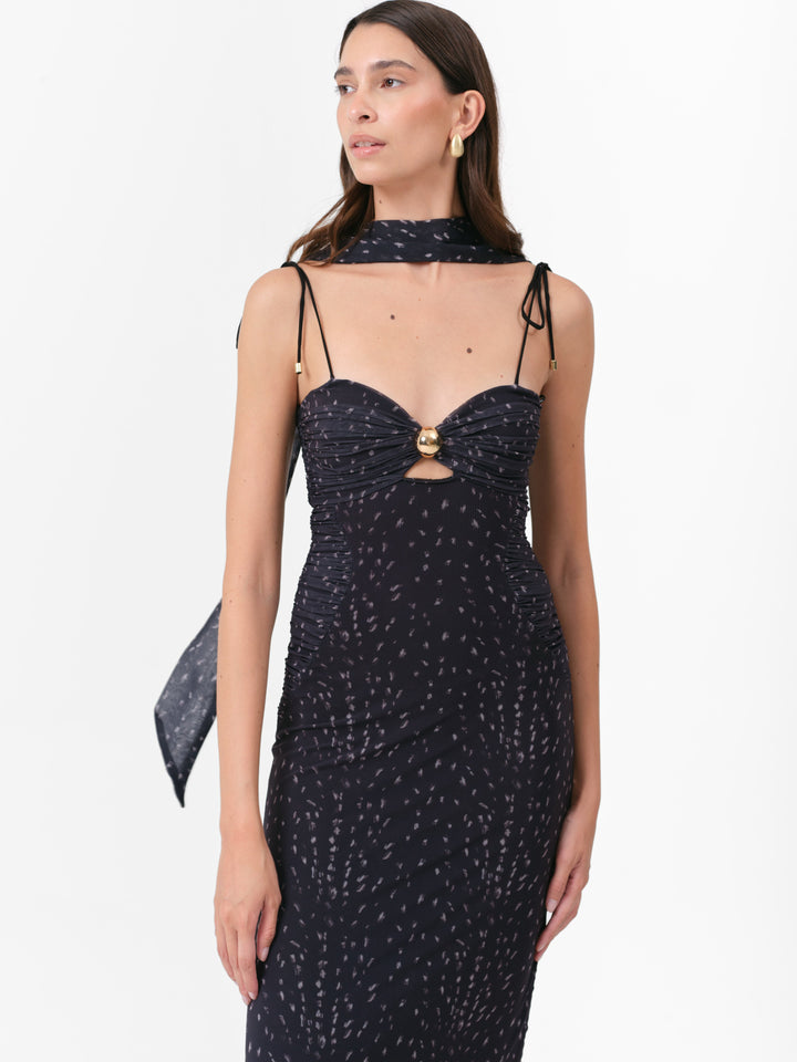 IVY KLEID SCHWARZ REH