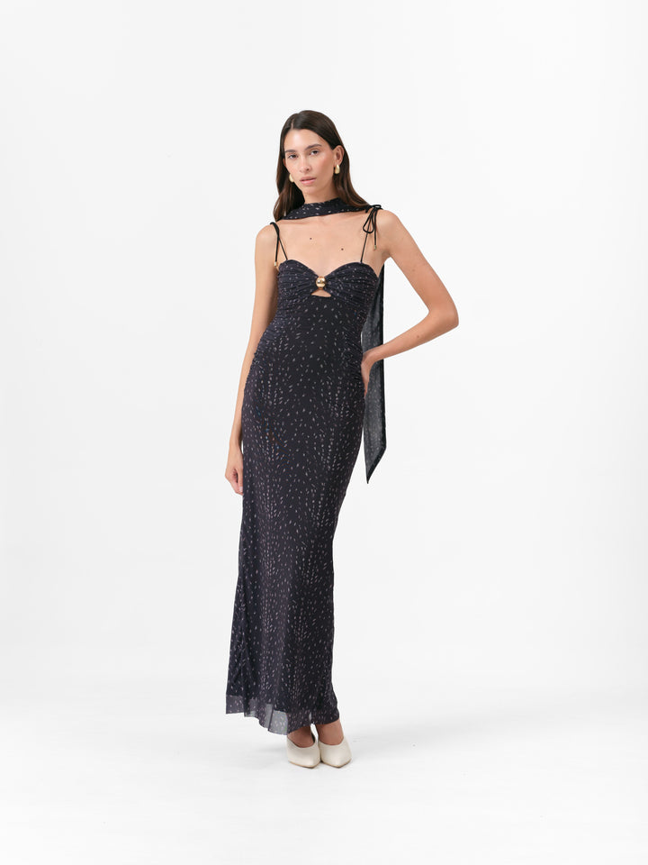 IVY KLEID SCHWARZ REH
