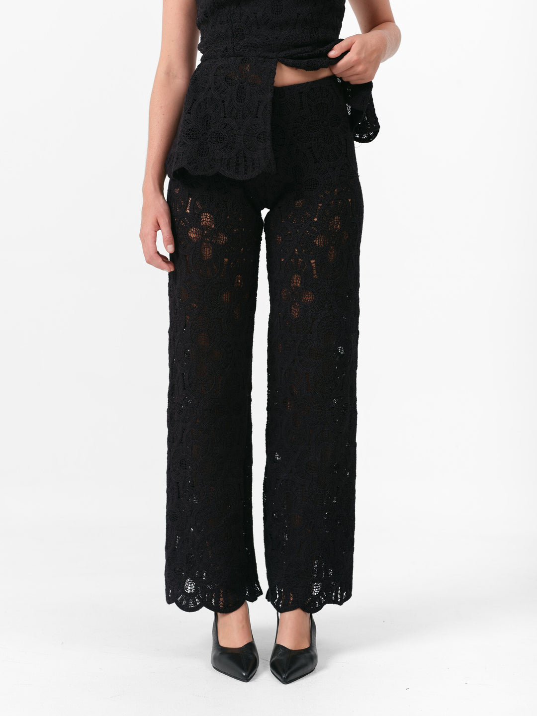 PEONIE HOSEN SCHWARZ
