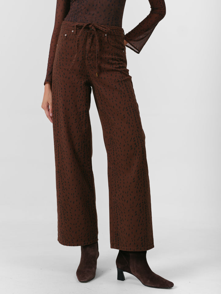CLOVER JEANS BRAUNES REH