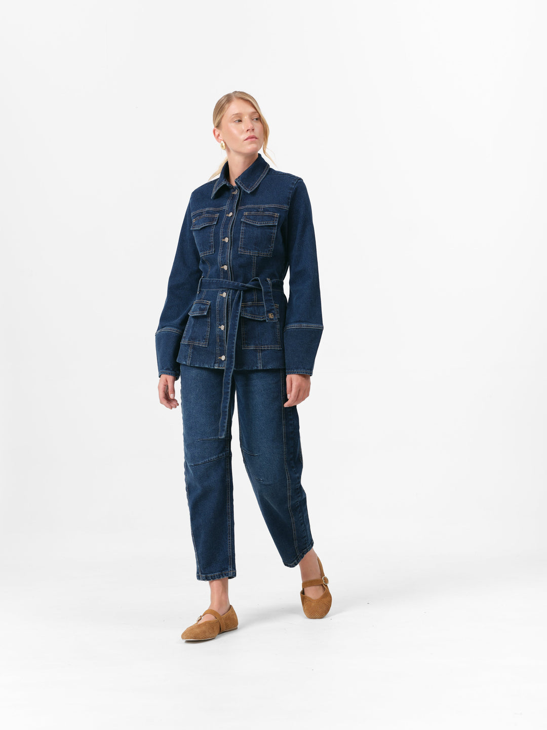 MAGNOLIA JACKE VINTAGE BLAU