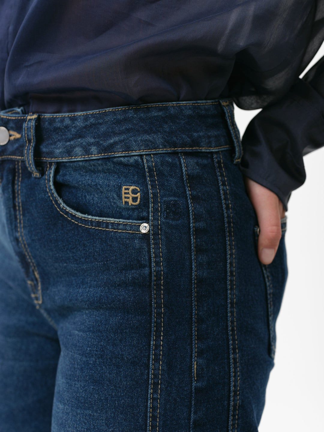 MAGNOLIA JEANS VINTAGE BLAU