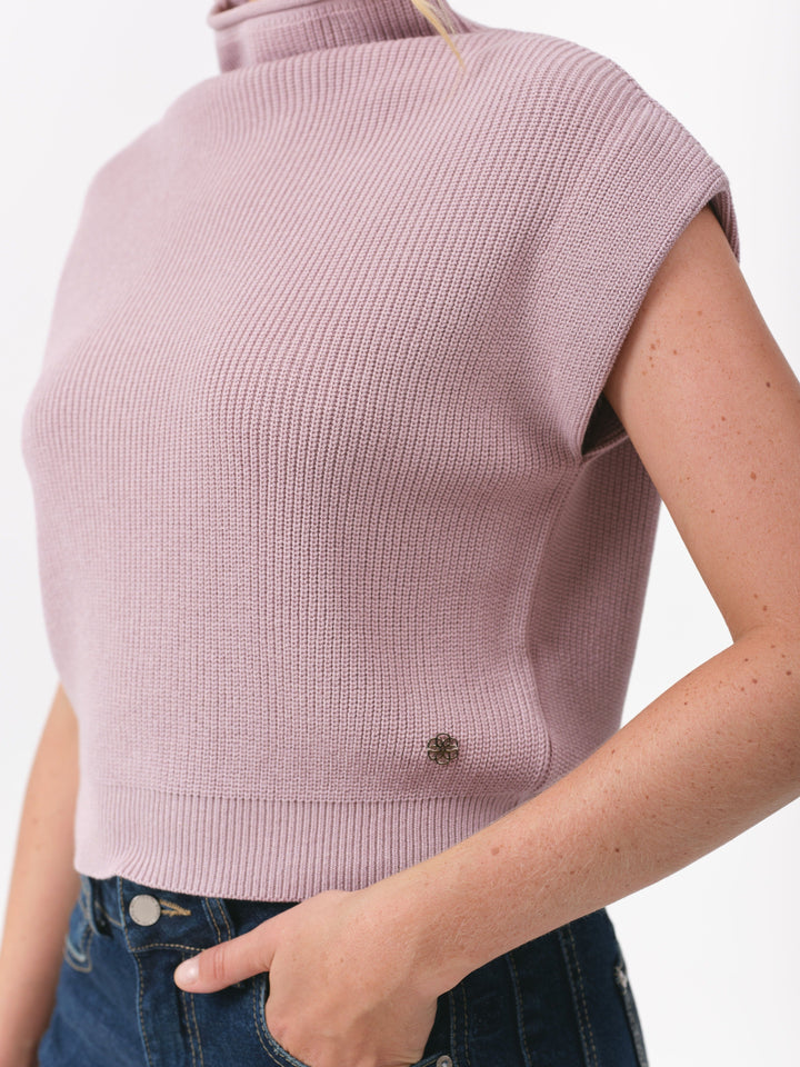 JANE TOP BURNISHED LILAC