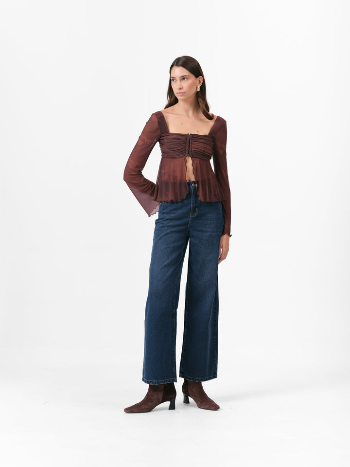 DIANDRA TOP SCHOKOLADE