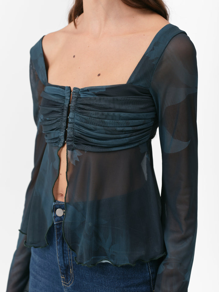 DIANDRA TOP TEAL