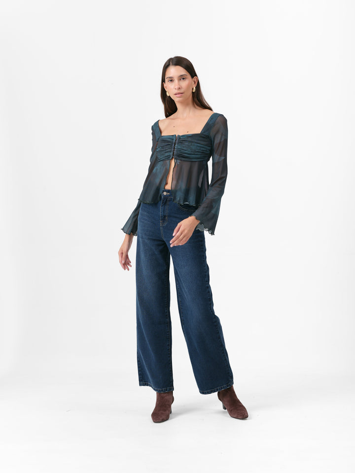 DIANDRA TOP TEAL