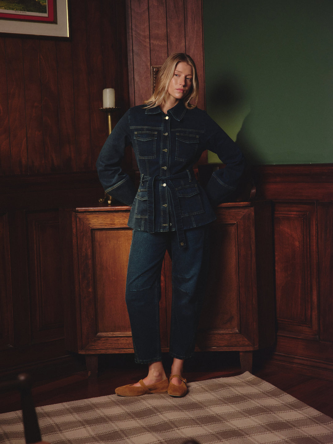 MAGNOLIA JEANS VINTAGE BLAU