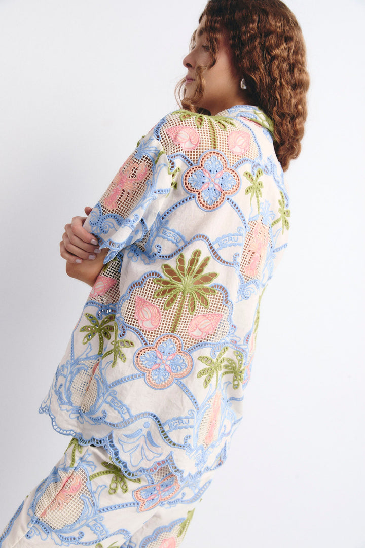 TOSSA SHIRT MULTIFARBIG