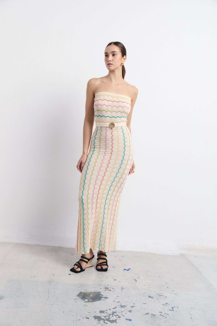 TROPEA KLEID REGENBOGEN
