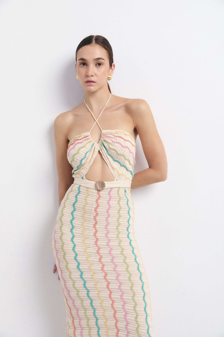 TROPEA KLEID REGENBOGEN