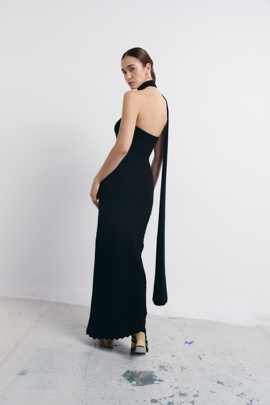 CADAQUÉS KLEID SCHWARZ